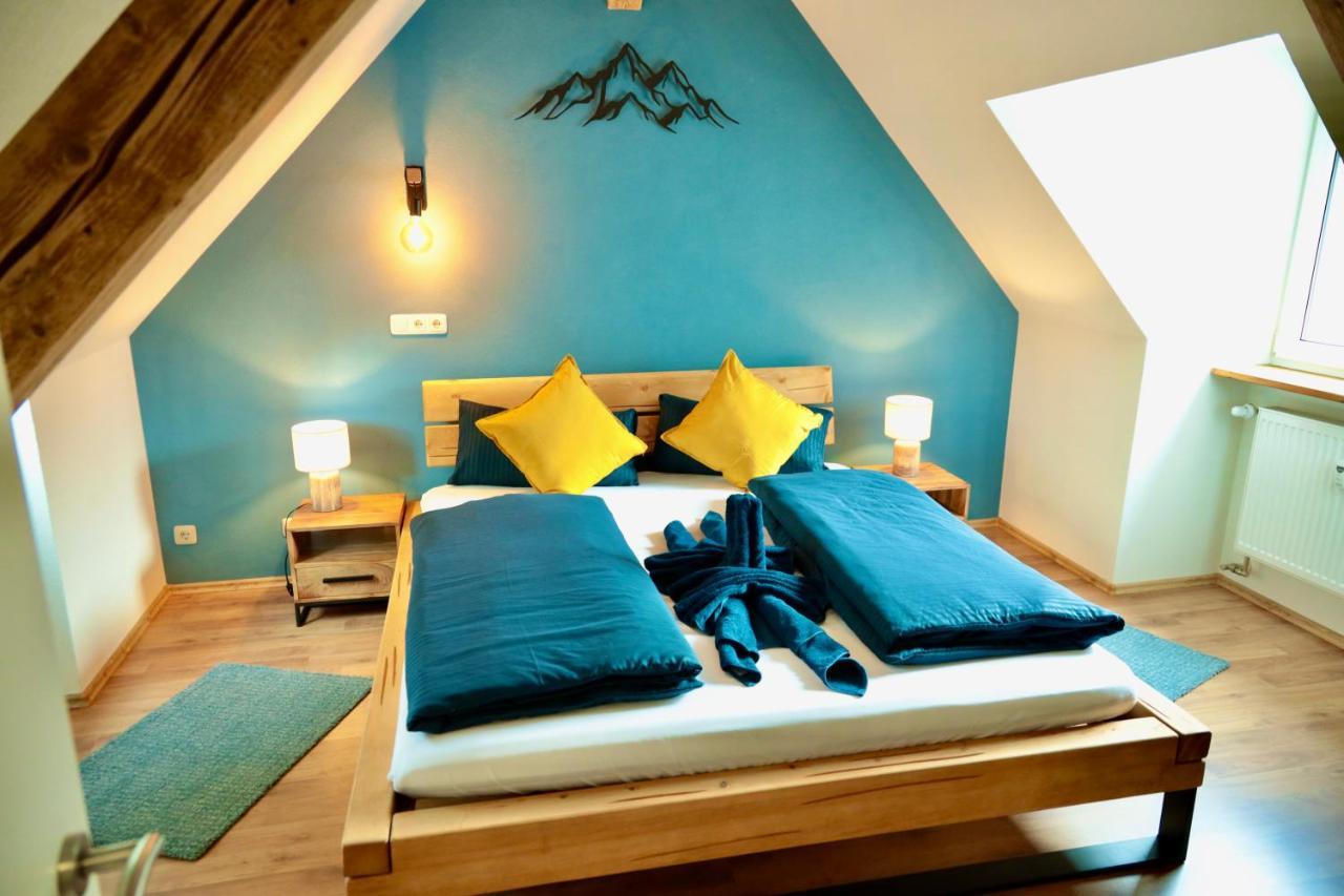 Ferienhaus Bergauszeit In Der Alten Post Nesselwang Eksteriør billede